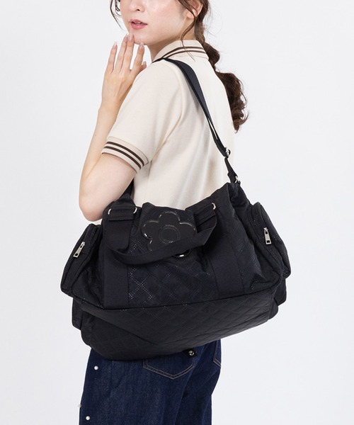 ピンソニックキルトデイジー ボストン（ボストンバッグ）｜MARY QUANT