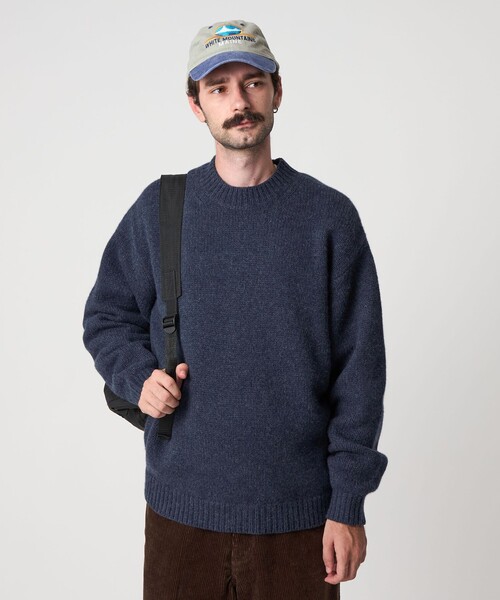 セール】＜Steven Alan＞ ハミルトンラムズウール ハイクルーネック