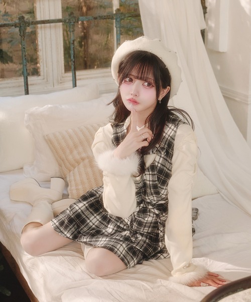 裾ティアードキャミワンピース（ワンピース）｜Pal elfy（パル