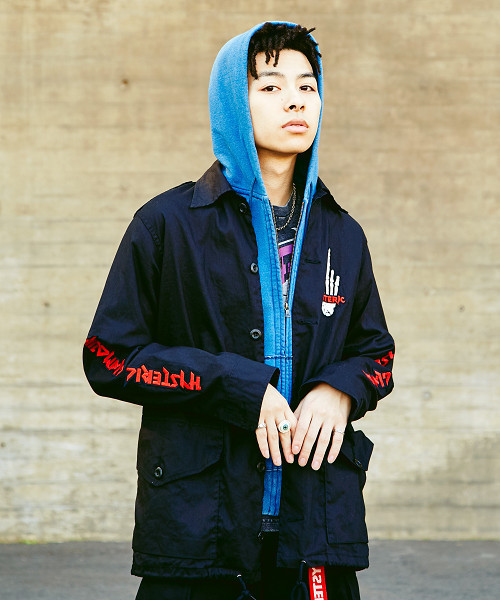 HYSTERIC GLAMOUR（ヒステリックグラマー）の「HYS LIGHTNING刺繍