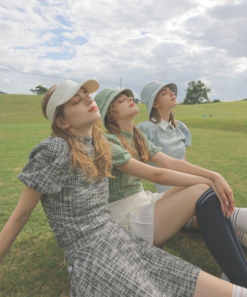 EIMY GOLF（エイミーゴルフ）の「カットツイードバケットハット