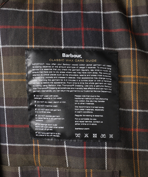 BARBOUR×JOURNAL STANDARD / バブアー】別注 BIG SPEY（ブルゾン