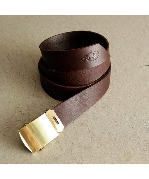 Free buckle leather belt フリーバックル レザー ガチャベルト
