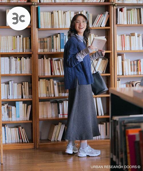 セール】『仁村紗和さん着用』『UR TECH』完声/暖フレアスカート