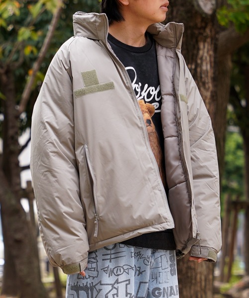 パディング ミリタリー ブルゾン / Padded military blouson