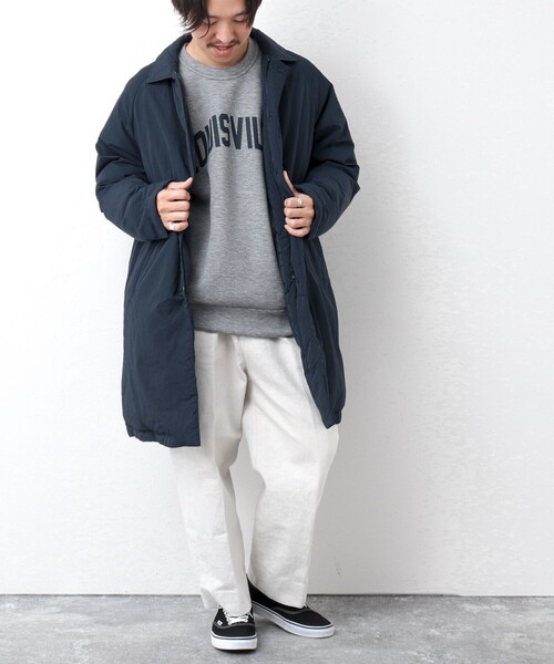 セール】【TAION/タイオン】別注ダウンステンカラーコート（ダウン