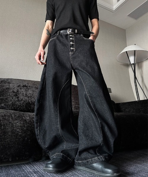 セール】バギーパンツ（デニムパンツ）｜DEVICE（デバイス）の