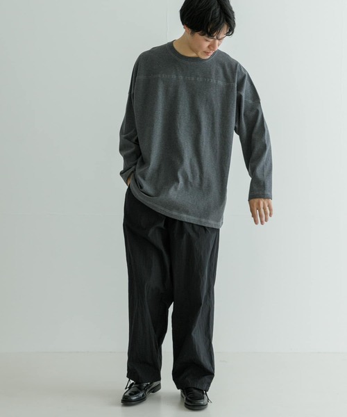 ATON HAND DYED NYLON OVER PANTS（その他パンツ）｜ATON（エイトン