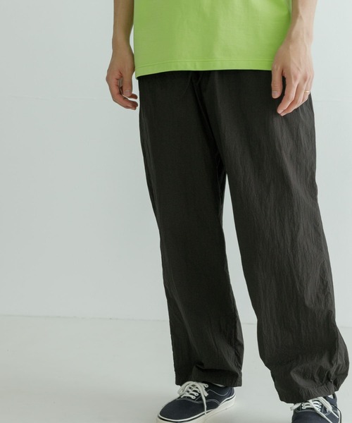 ATON HAND DYED NYLON OVER PANTS（その他パンツ）｜ATON（エイトン