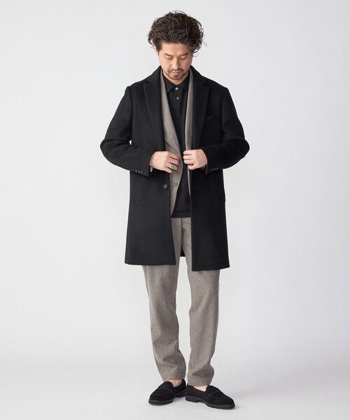 SHIPS（シップス）の「SHIPS:スーパー160'S メリノウール ビーバー