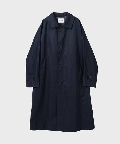 WELLDER】Dolman Sleeve Balmachan Coat（ステンカラーコート
