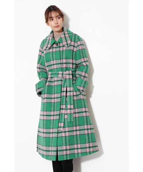JILL STUART（ジルスチュアート）の「◇ケニーチェックコート（ステン