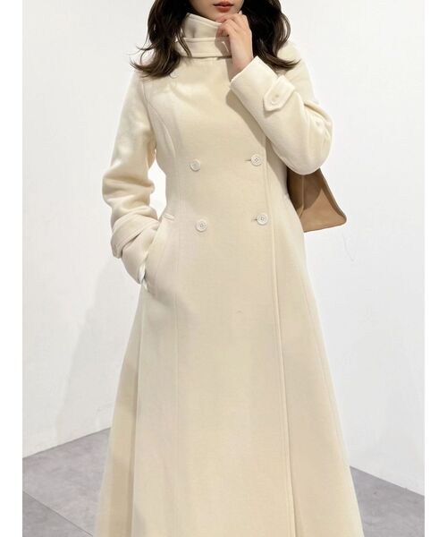 セール】ウールスタンドカラーコート（その他アウター）｜MERCURYDUO