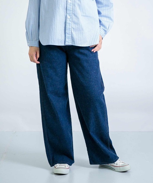 D.M.G / ディーエムジー] ネップデニム ワークトラウザー | Domingo