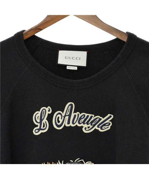 ブランド古着】タイガーパッチクルーネックトレーナー（スウェット