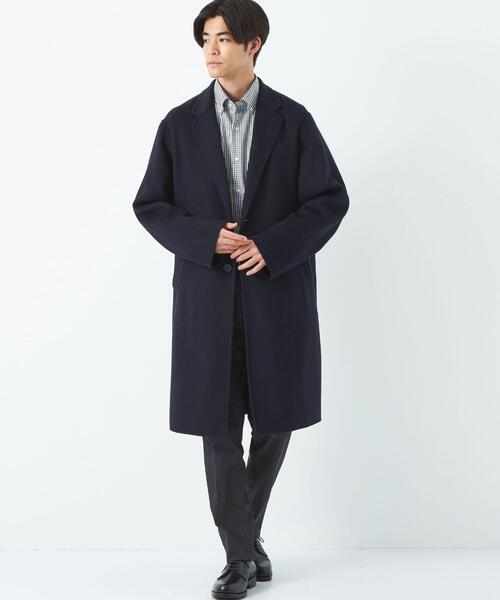 BLACK LABEL チェスターコート ネイビー 連休特別特価 BLACK LABEL