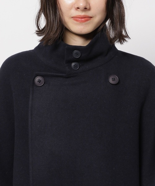 niko and（ニコアンド）の「リバーハイネックポンチョ（ポンチョ