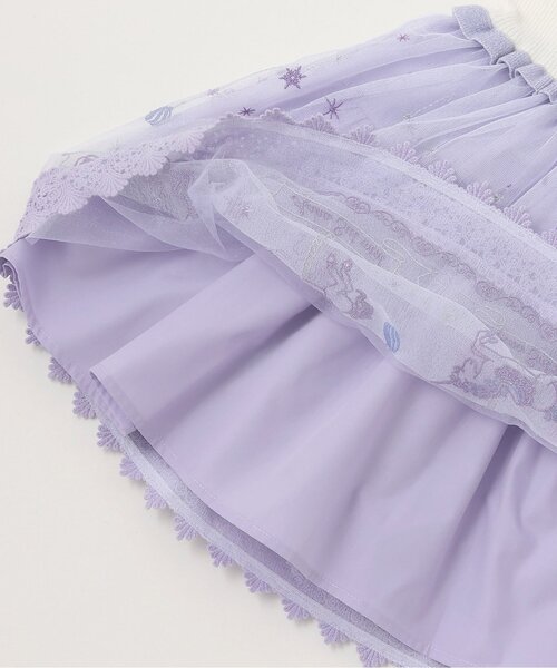 セール】ニットドッキングチュールワンピース（ワンピース）｜ANNA SUI