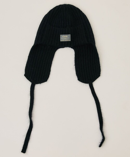 Cycle/サイクル 】DRAW CODE MOHAIR KNIT CAP/ドローコードモヘア