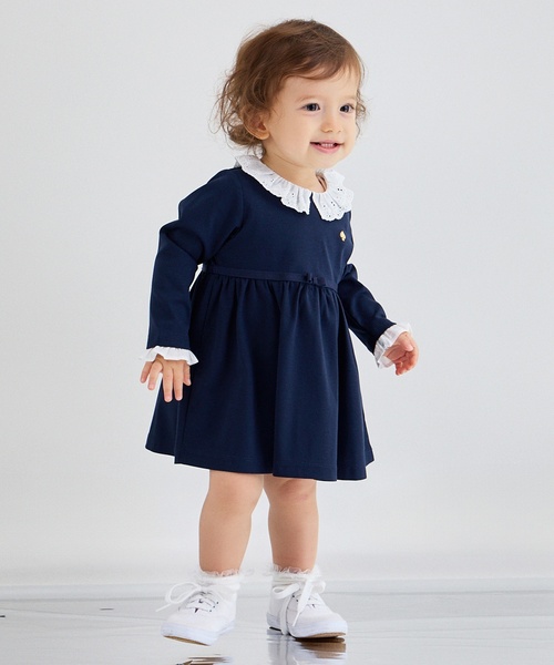 レースカラーワンピース（その他ベビーウェア）｜kate spade new york