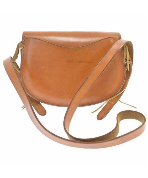 ブランド古着】サドルレザーバケットショルダーバッグ（ショルダー