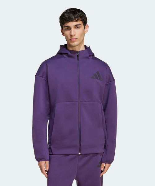 Z.N.E. フルジップ フード付きトラックジャケット / アディダス adidas