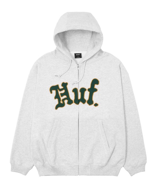NOBLE FULL ZIP FLEECE HOODIE（パーカー）｜HUF（ハフ）の