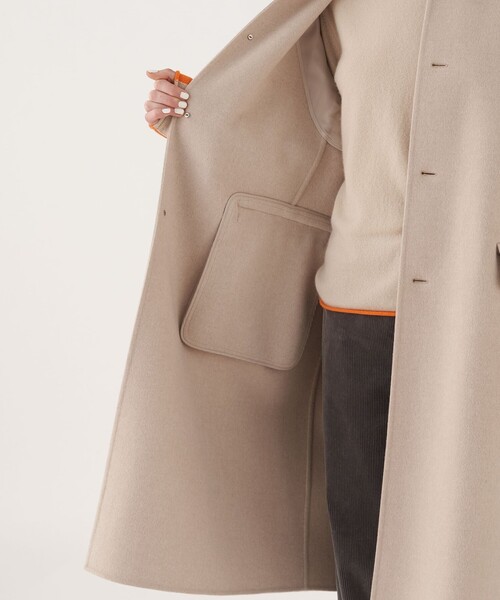 GALERIE VIE（ギャルリー ヴィー）の「ダブルフェイス クルーネック