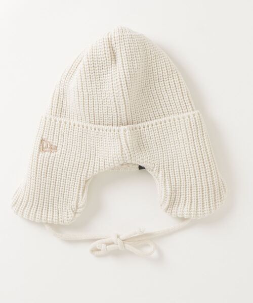 NEW ERA/ニューエラ キッズ ビーニー ニット帽 ﾋﾞｰﾆｰKNIT TRAPPER IVR