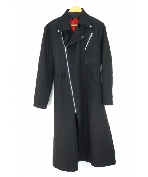 ブランド古着】ライダースロングコート（その他アウター）｜M a D