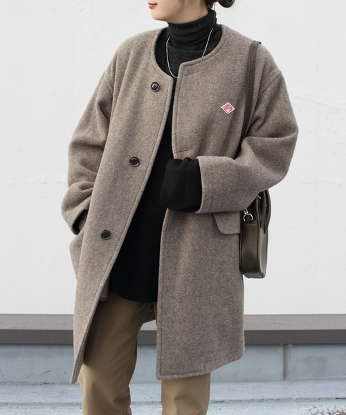 DANTON（ダントン）の「DANTON/ダントン ウールカラーレスコート
