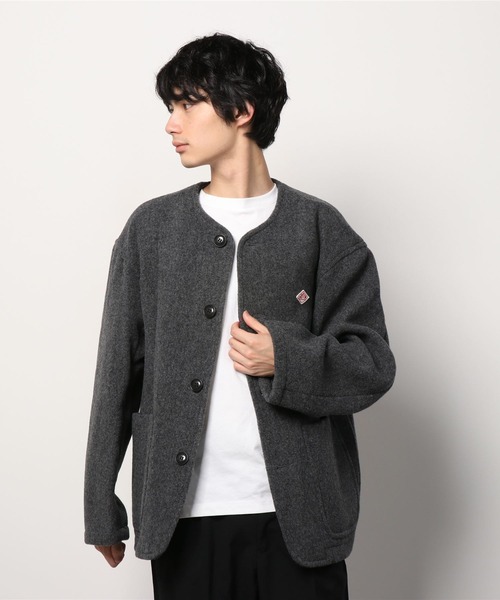 DANTON（ダントン）の「DANTON/ダントン ウールカラーレスジャケット