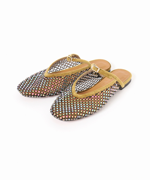 セール】GRISEビジューネットミュール（その他シューズ）｜GRISE