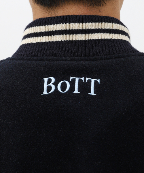 セール】【BoTT / ボット】Teddy Varsity Jacket（スタジャン）｜BOTT