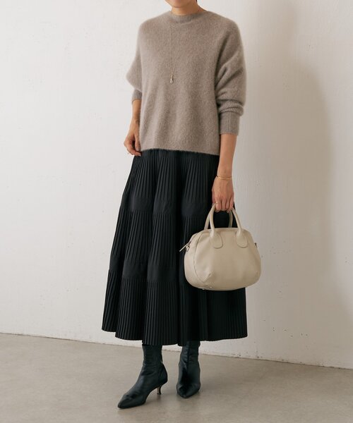 本革》ラウンドミニボストンバック（ボストンバッグ）｜BEARDSLEY