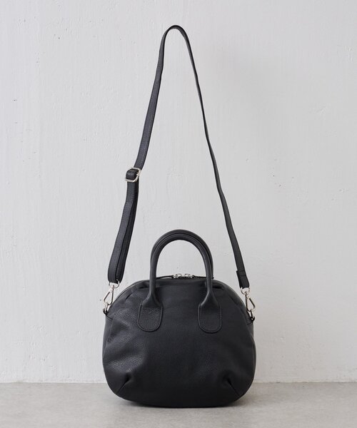 本革》ラウンドミニボストンバック（ボストンバッグ）｜BEARDSLEY