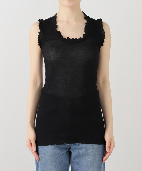 seamless basic./シームレスベーシック Flounce タンクトップ（タンク