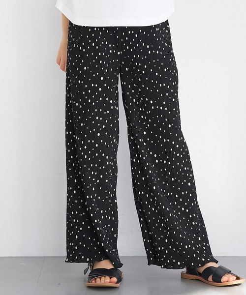 キッズ 親子お揃い楊柳ドットパンツ（その他パンツ）｜coca（coca