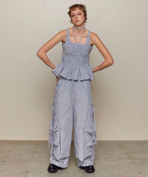 MAISON SPECIAL（メゾンスペシャル）の「Ribbon Design Cargo Pants