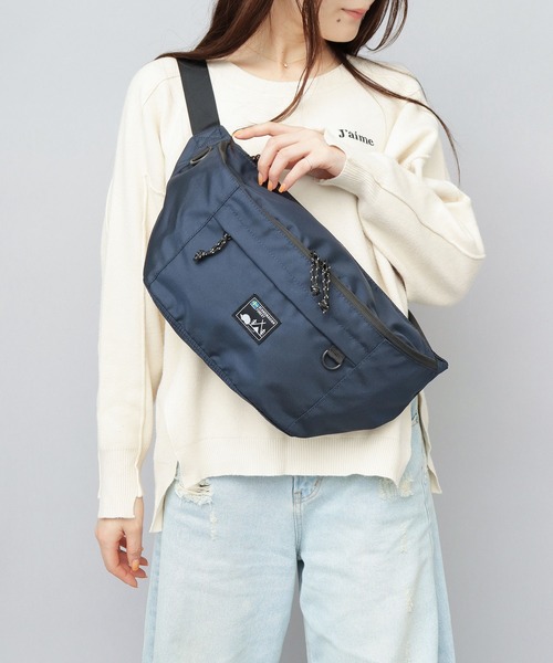 撥水ポリエステル 大容量 BIG ショルダー ウエストバッグ（ボディ