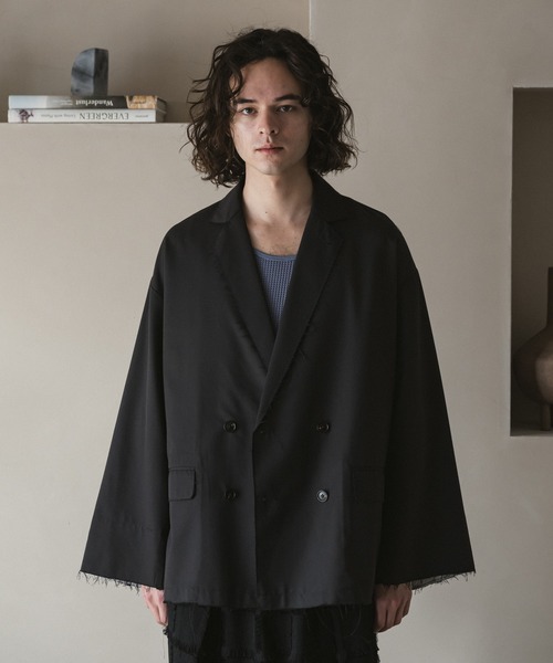 CASPER JOHN（キャスパージョン）の「Cut off roll up tailored jacket