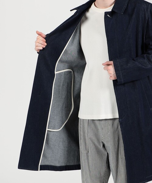 セール】MACKINTOSH DUNKELD コットンデニム ステンカラーコート