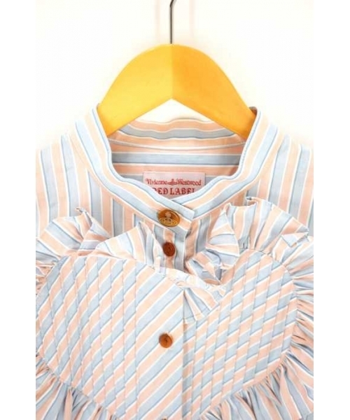 ブランド古着】ブロードハートフリルブラウス シャツ（シャツ/ブラウス