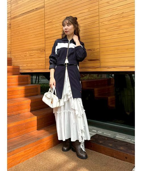 セール】【LILY BROWN×PUMA】フロントジップミニスカート（スカート