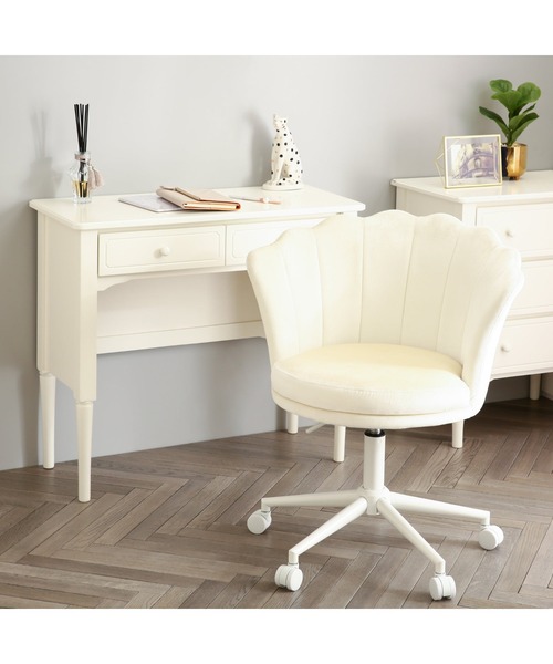 シェル デスクチェア ホワイト（家具）｜Francfranc（フランフラン）の