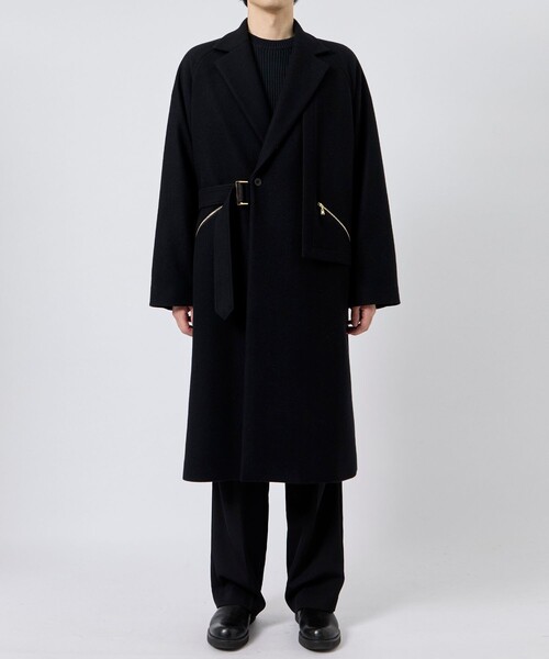 セール】〈別注〉 Tailored Tie Locken Coat（チェスターコート
