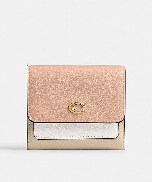 ミラ スモール フラップ ウォレット・カラーブロック（財布）｜COACH