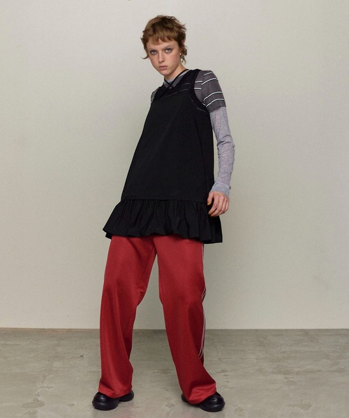 Side Rhinestone Pants/サイドラインストーンパンツ【MAISON SPECIAL