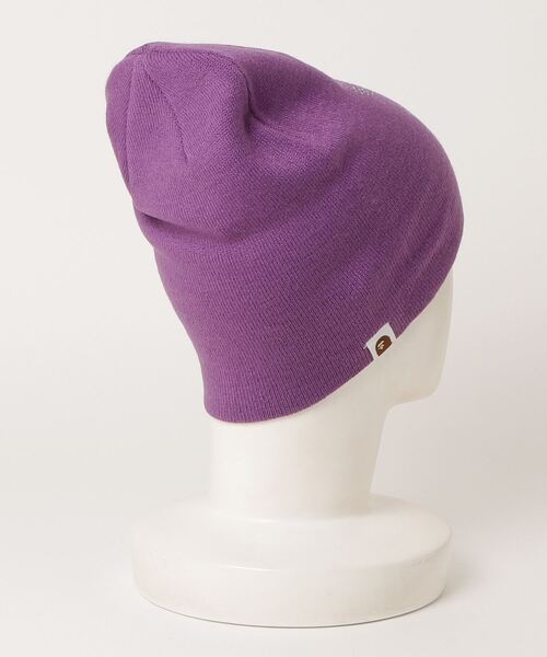 A BATHING APE（アベイシングエイプ）の「APE FACE STONE KNIT CAP M