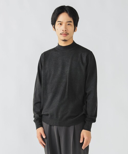 セール】アゼ編み ハイネック ニット プルオーバー（ニット/セーター